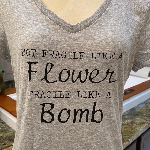 Fragile Like A Bomb Tee - Picture 2 of 4